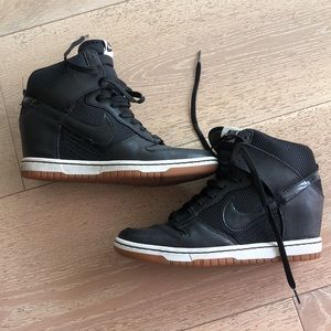 Nike Dunky Sky Hi Mesh Hidden Wedge Shoes